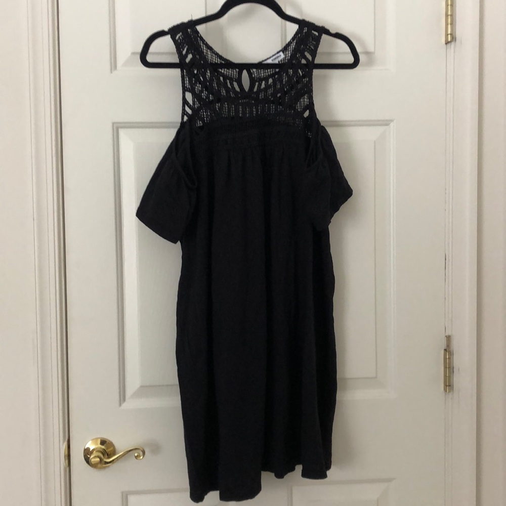 Cold shoulder dress